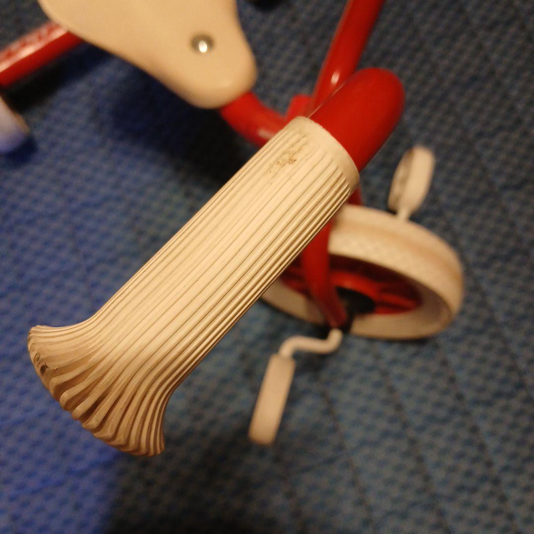 ウィンザー社　ペリカン三輪車Vハンドル赤