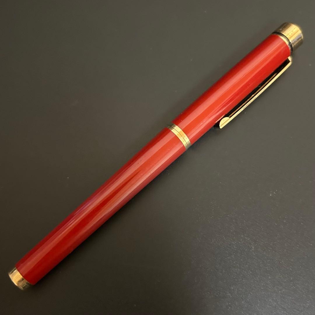 シェーファー タルガ 万年筆 レッド 赤 廃盤 廃番 585 14k