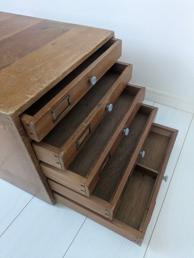 アンティーク 小引出し木製 引き出し