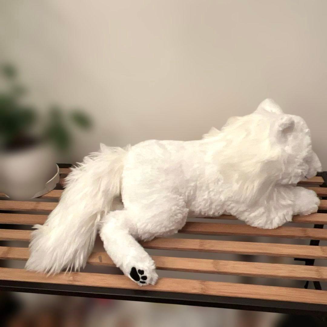 ホッキョクオオカミ ぬいぐるみ 那須どうぶつ王国　Sサイズ