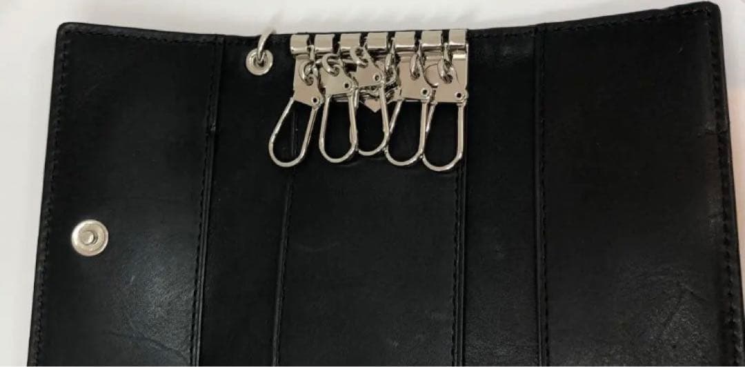 ☆未使用☆ ディズニー キングダムハーツ ☆ キーケース ブラック 日本製