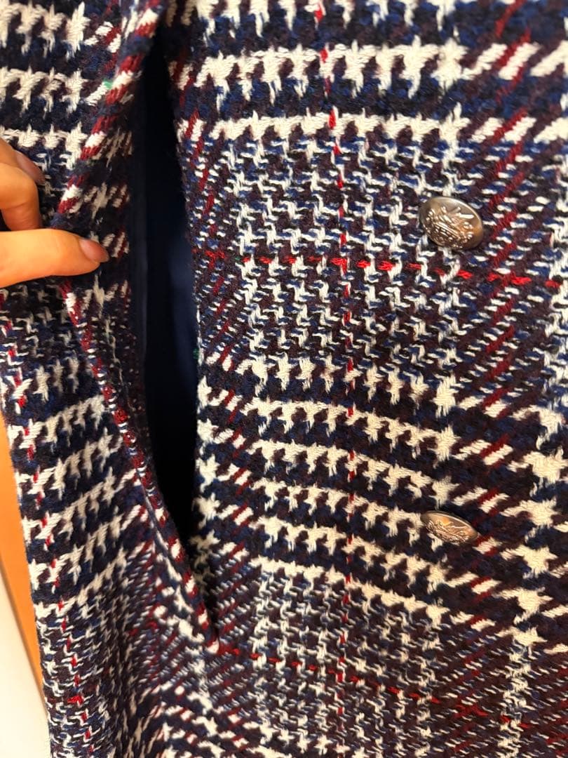 超美品 グレースコンチネンタル グレースクラス チェックコート