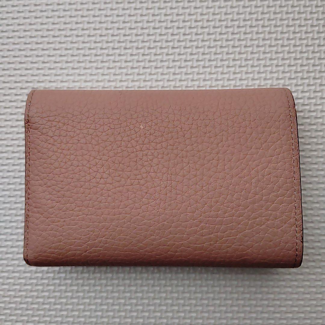 ルイヴィトン ポルトフォイユ カプシーヌ コンパクト 三つ折り財布