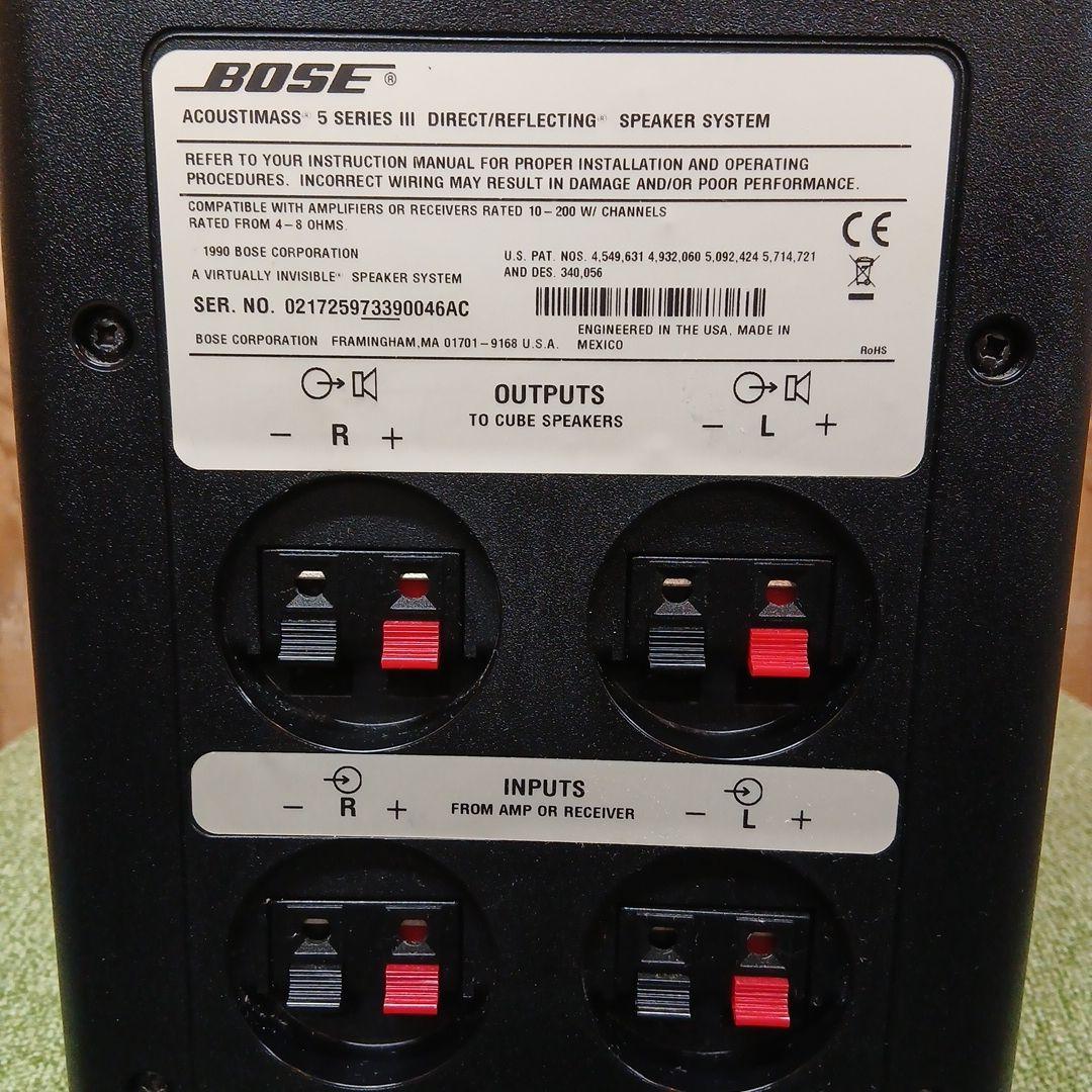 BOSE 5 Series III speaker system ＋RA-18⑲