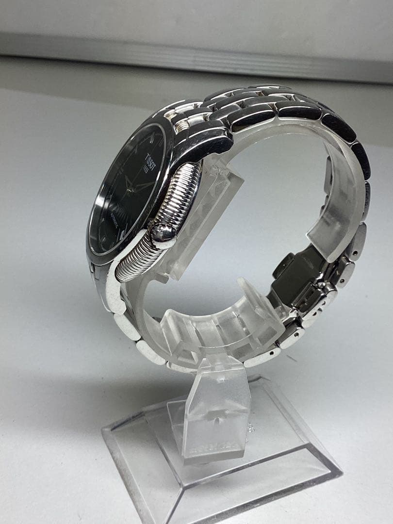 D*i様 TISSOT 1853 R463/363 自動巻き時計 黒文字盤