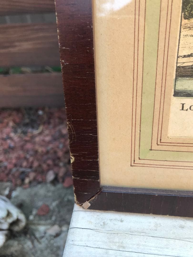 ヴィンテージ洋画 絵画 アンティーク絵画 風景画 洋画 ヨーロッパ現地購入