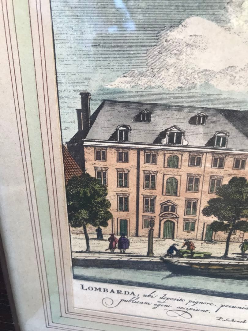 ヴィンテージ洋画 絵画 アンティーク絵画 風景画 洋画 ヨーロッパ現地購入