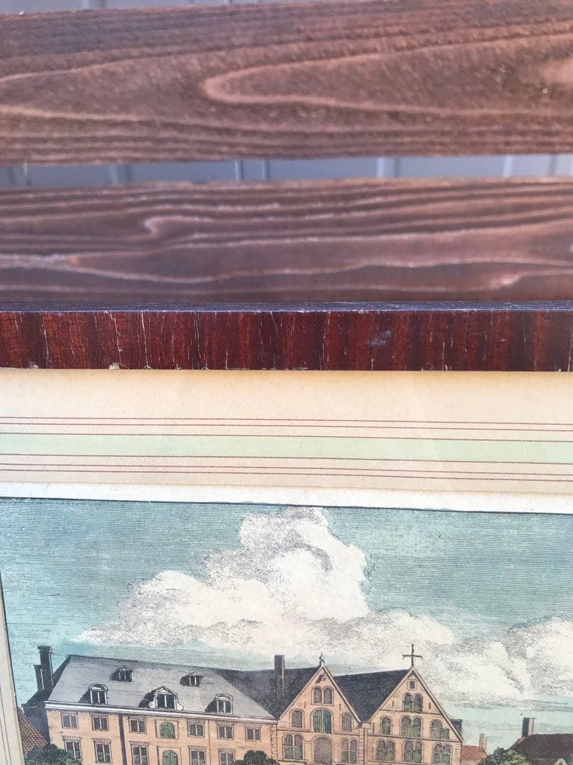 ヴィンテージ洋画 絵画 アンティーク絵画 風景画 洋画 ヨーロッパ現地購入