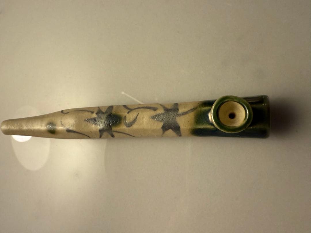 美濃焼 幸兵衛窯 織部 煙管 喫煙具 加藤幸兵衛 キセル 茶道具 工芸品