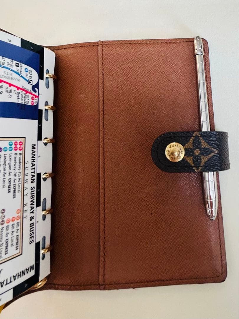 Louis Vuitton モノグラム システム手帳 ⭐︎ボールペン ノート付き
