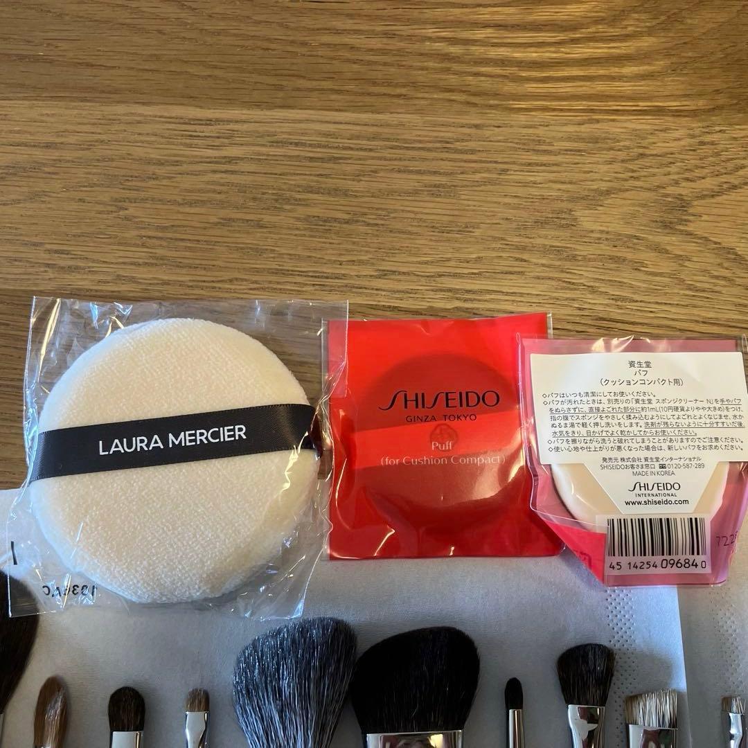 白鳳堂・SHISEIDO・ローラメルシエ・ベアミネラルのメイクブラシセットなど