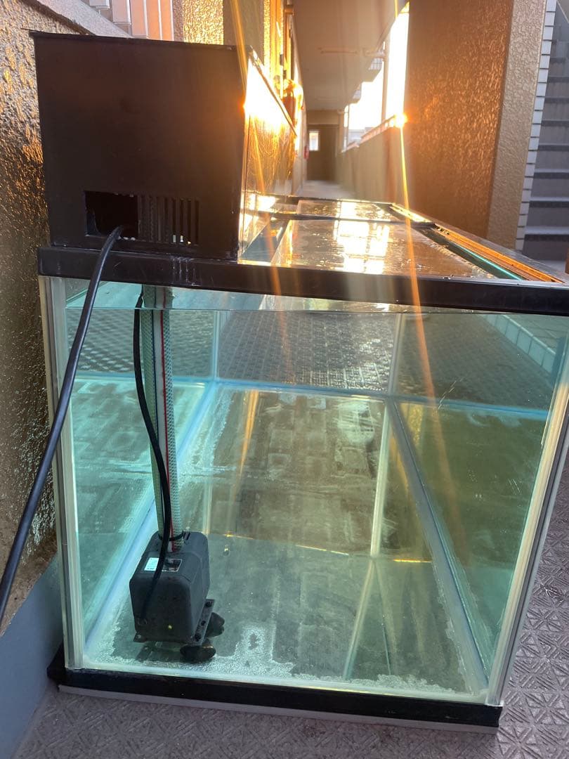 120cm 水槽　大阪府茨木市引取り限定　上部フィルター