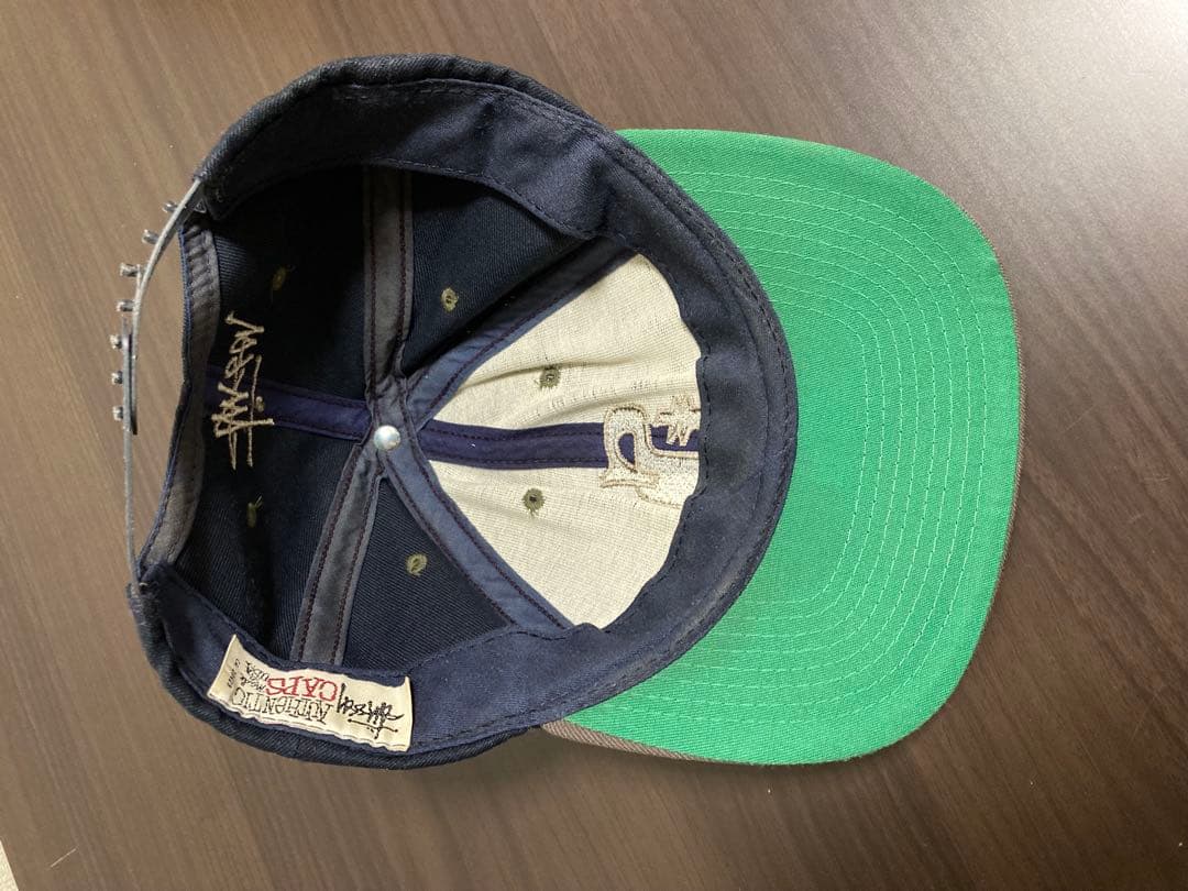 【破損あり】90's Stussy VINTAGE CAPステューシー OLD
