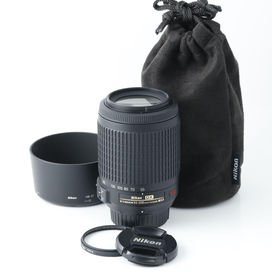 3137 ★AF-S 55-200★NIKONニコン★望遠ズームレンズ