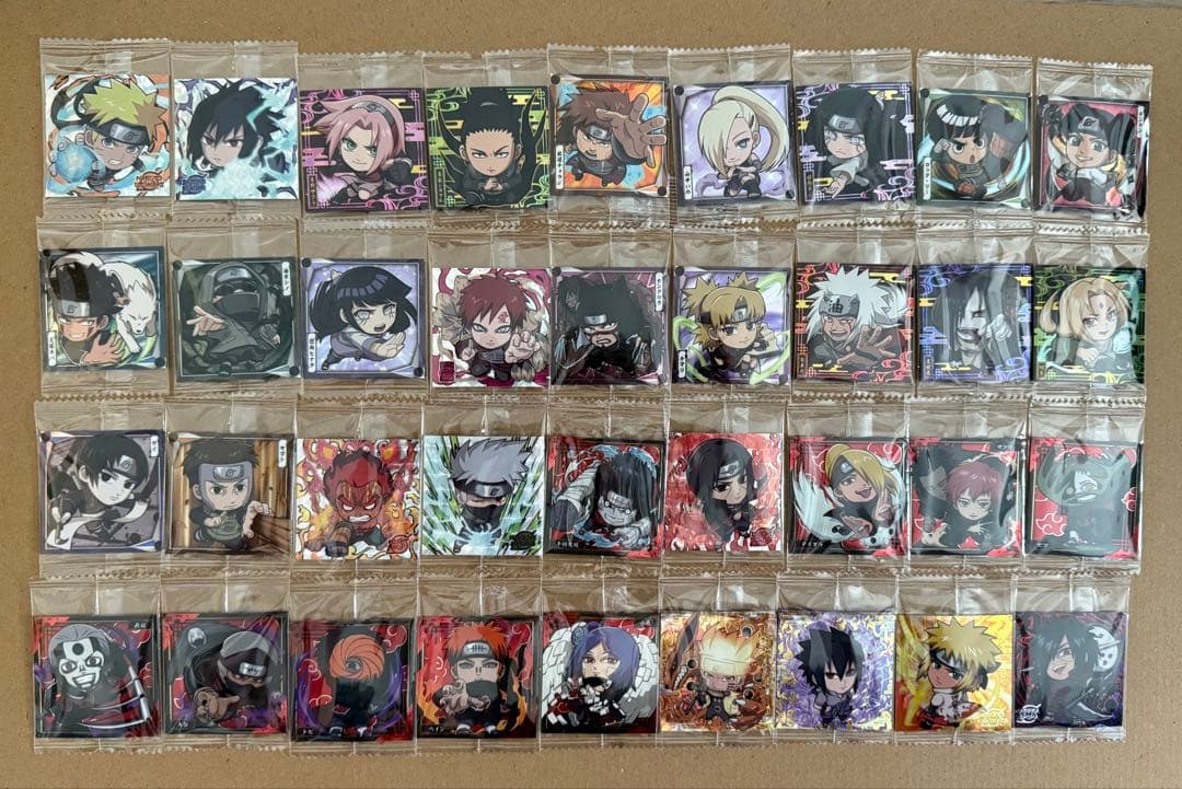 【引退品】NARUTOコレクション漫画・フィギュア・シール・その他