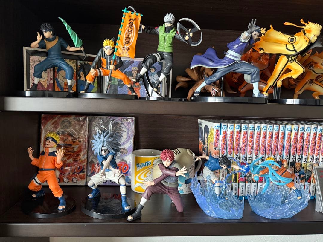【引退品】NARUTOコレクション漫画・フィギュア・シール・その他