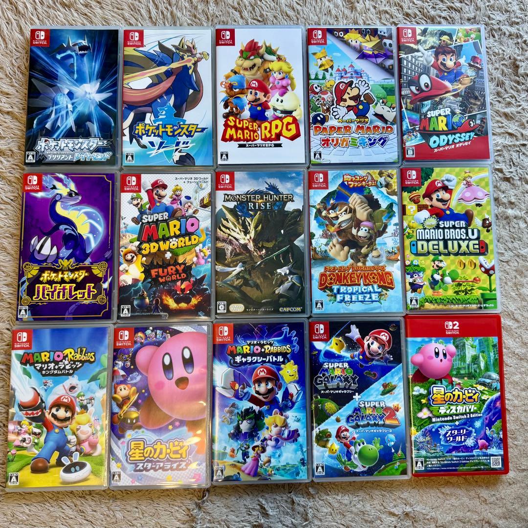【takataka】 Nintendo Switch ゲームソフト セット