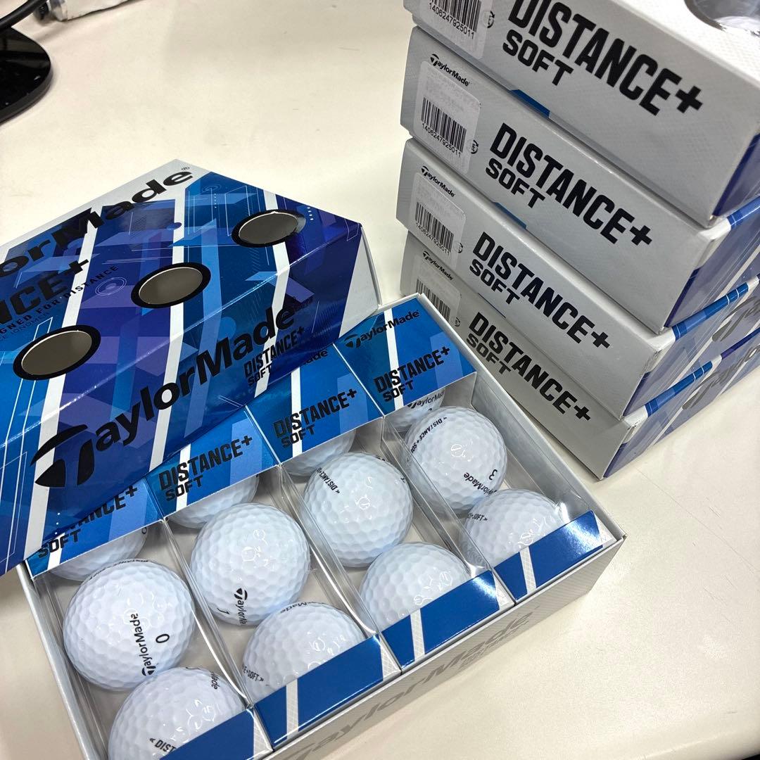新品 TaylorMade DISTANCE+ SOFT ゴルフボール 60個