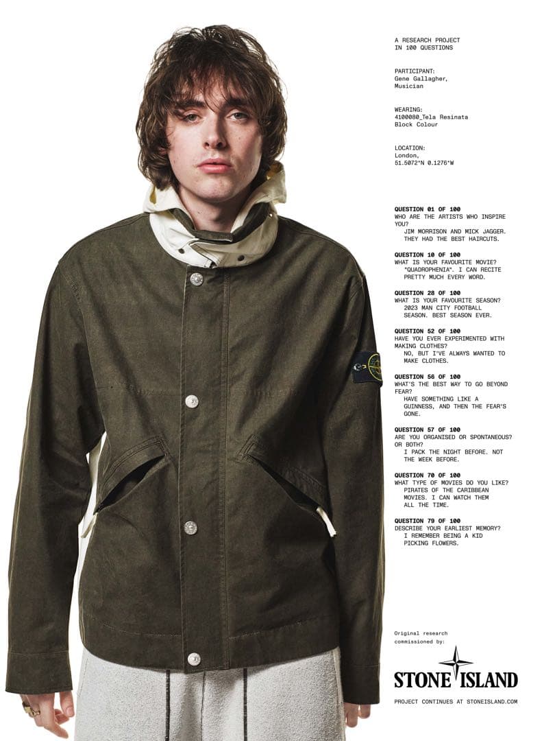 ジャケット・アウター STONE  2025SS TELA RESINATA XL