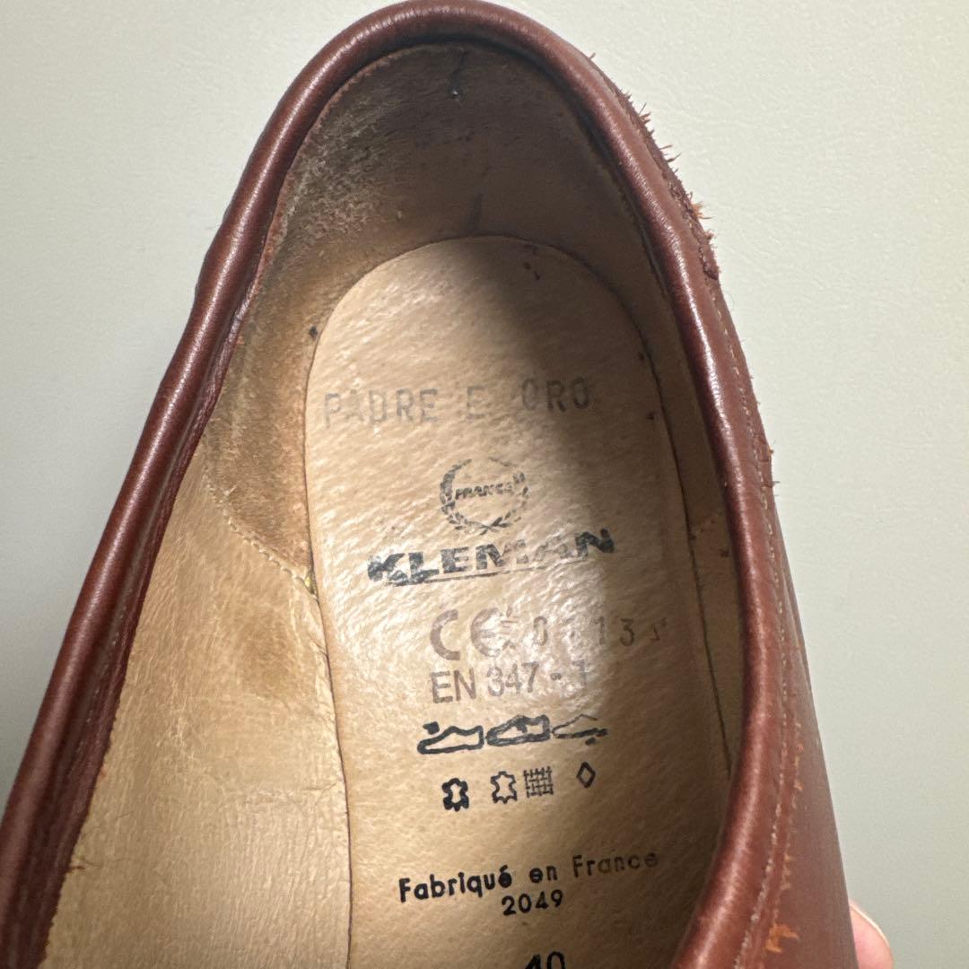 クレマン KLEMAN PADRE チロリアンレザーシューズ PADROR 40