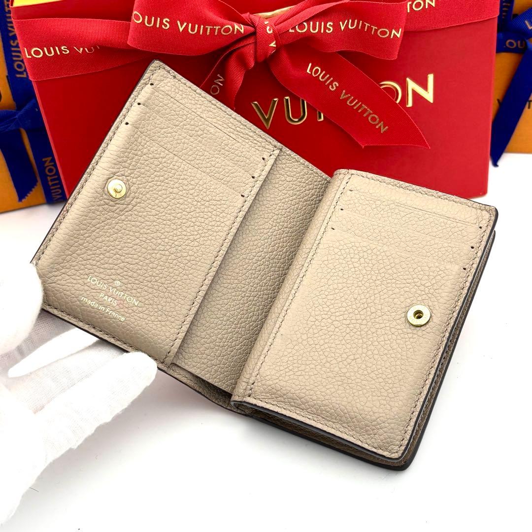 ☆美品☆ルイヴィトン 財布 モノグラムアンプラント ポルトフォイユクレア