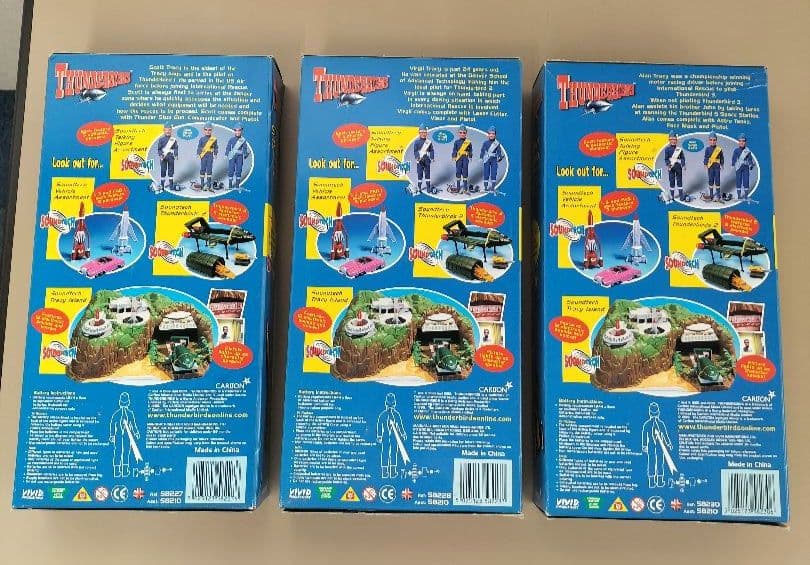 Thunderbirds サンダーバード トーキングアクションフィギュア セット