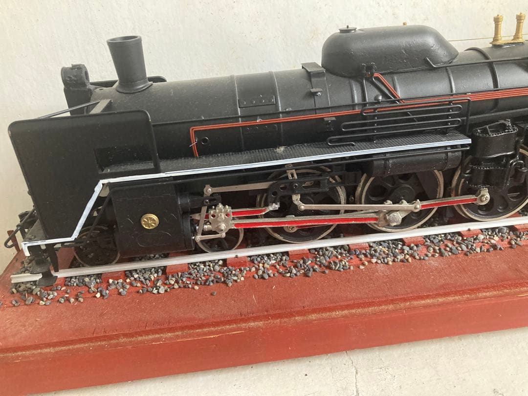 SLやまぐち号C571 CHALLENGE 20000キロ蒸気機関車模型