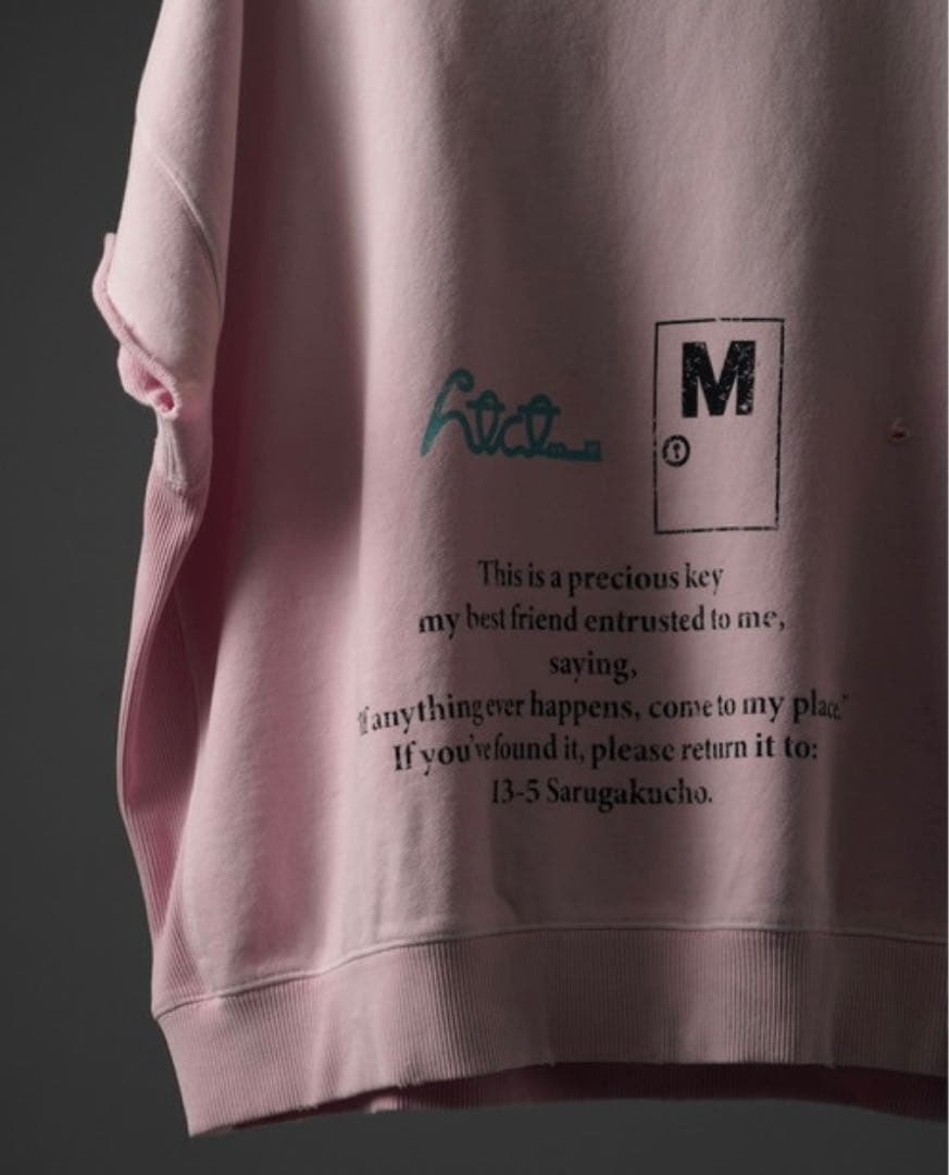 [TAKUYA∞ Produce] htctox M SWEAT （ピン ク）