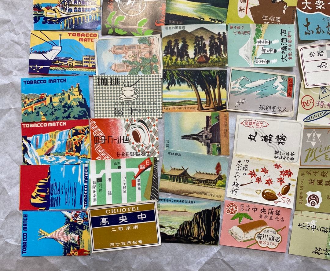 マッチラベル80枚　特選！昭和レトロ　戦前戦中戦後