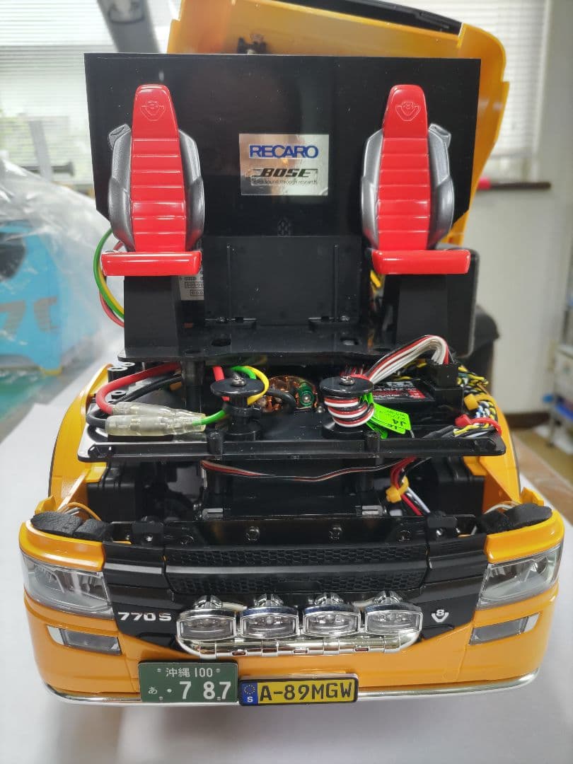 タミヤ トレ―ラ― 1/14 スカニア 7 7 0 S 6 × 4