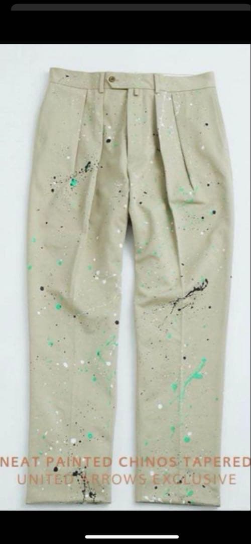 NEAT×ユナイテッドアローズPainted Chinos