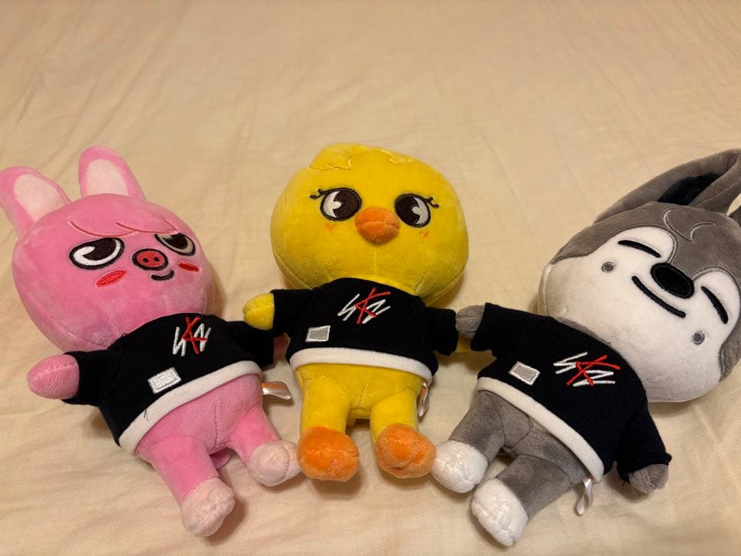【(´◡͐`)bow ページ】SKZOO ぬいぐるみ 3点セット