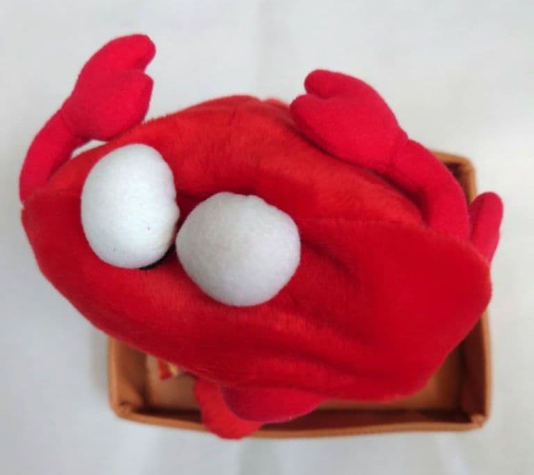 ハローキティ 北陸限定 かにバージョン ぬいぐるみとねつけセット