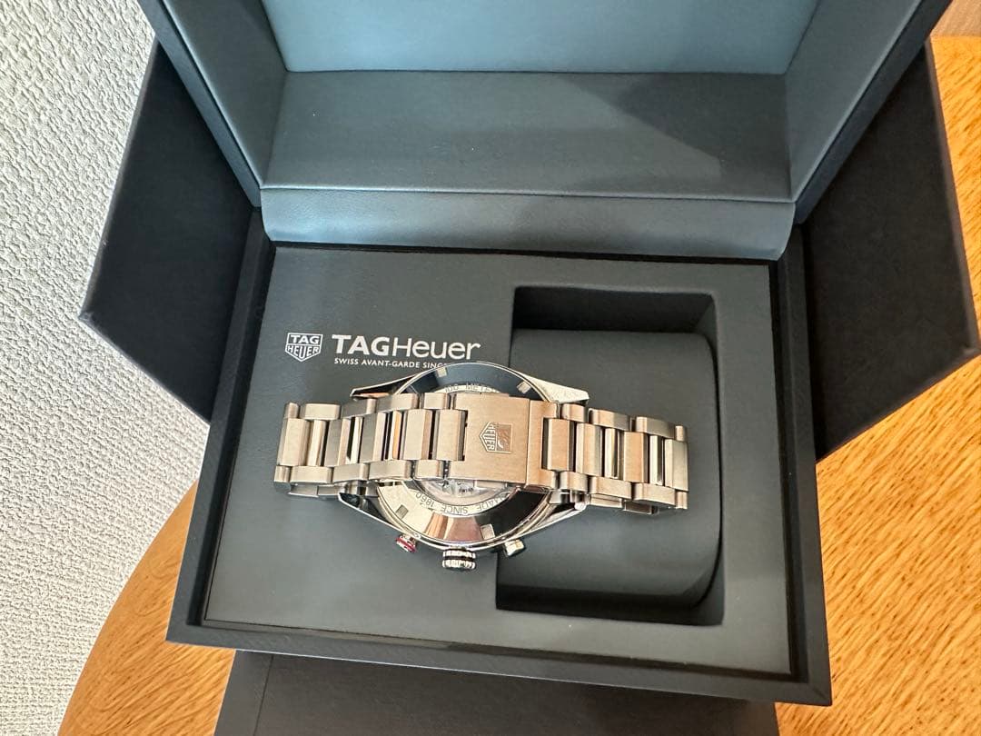 タグホイヤーカレラキャリバー16 ブラック TAG Heuer クロノグラフ