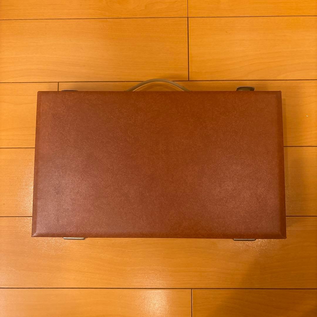 麻雀牌セット オールブラック　木製ケース付き