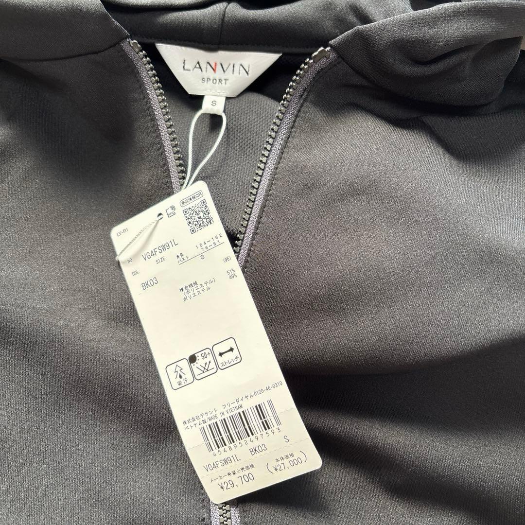 新品未使用✨ランバンスポール LANVIN SPORT パーカー✨ブラック