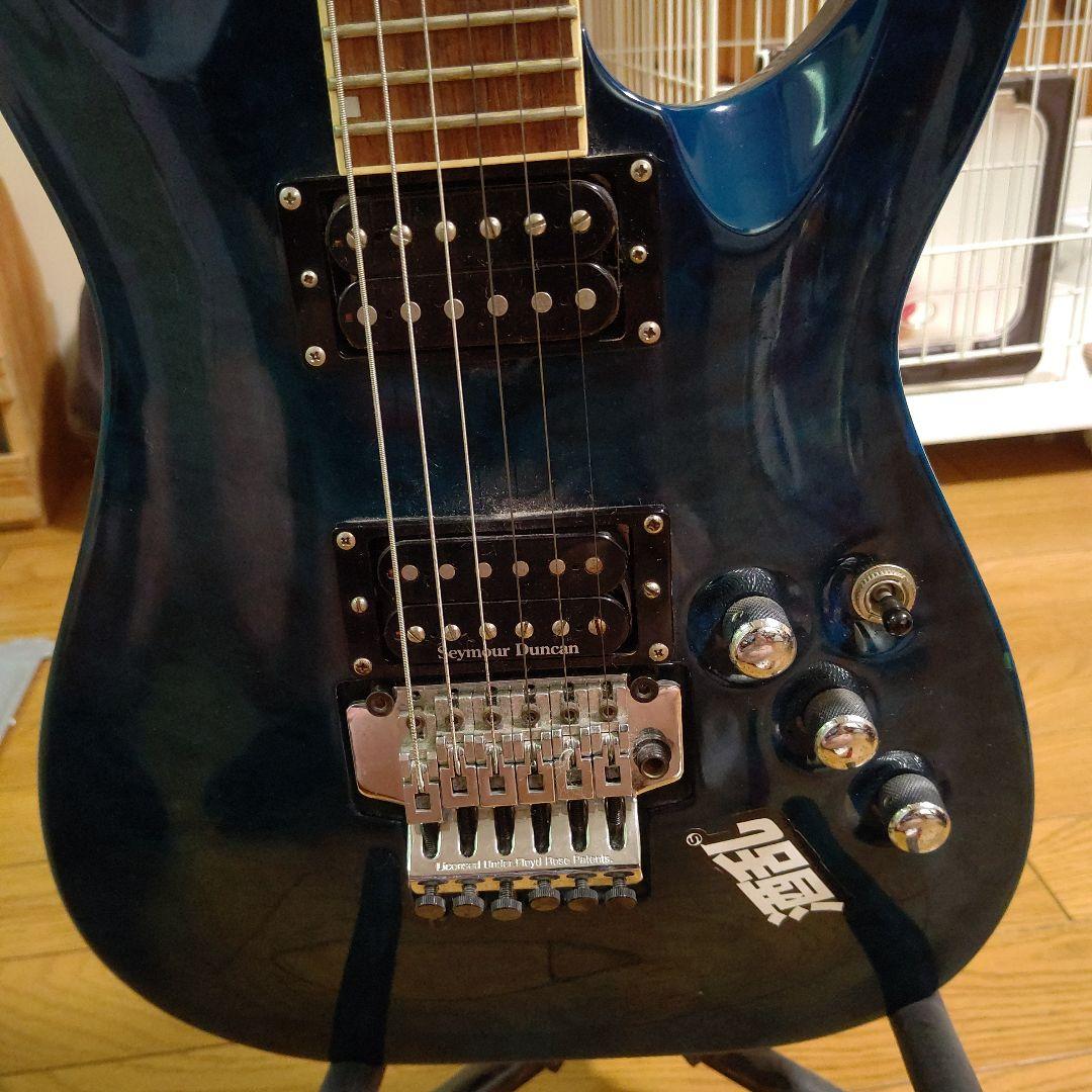 Grass Roots ギター 青 Seymour Duncan