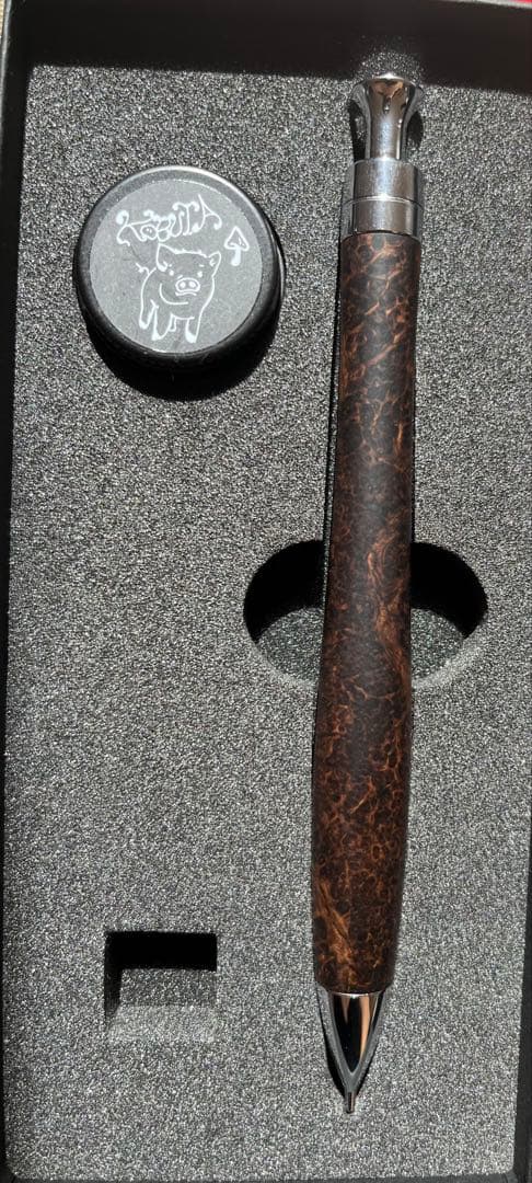 C*i様 こぶた工房　アフリカンブラックウッドバール　極上杢