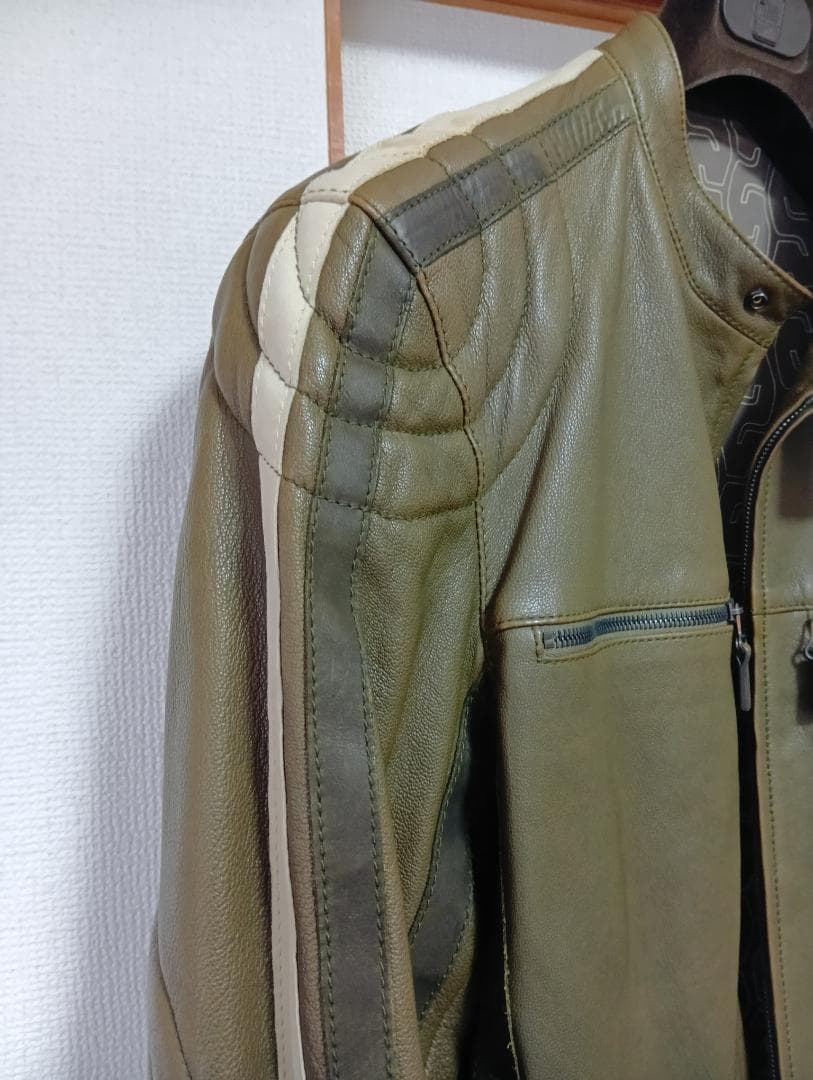 Dunhill レザーライダースジャケット