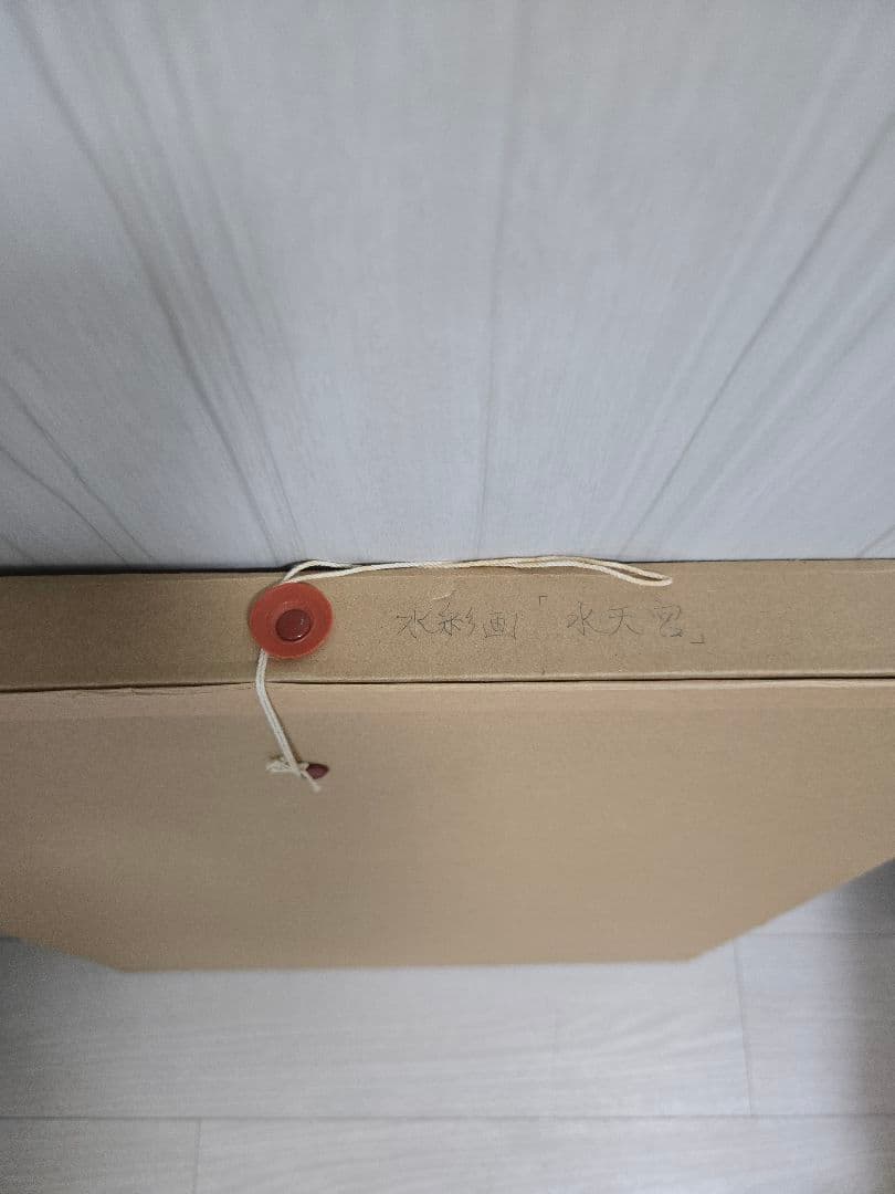 榎木孝明さん 水彩画(原画) 水天宮 装飾フレーム付き