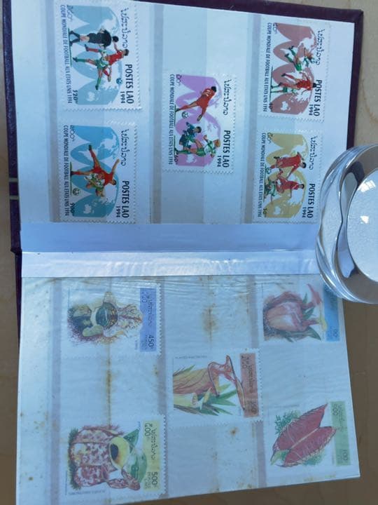 外国切手　ラオス　1999年(超レア・未使用・非売品・政府公式冊子)