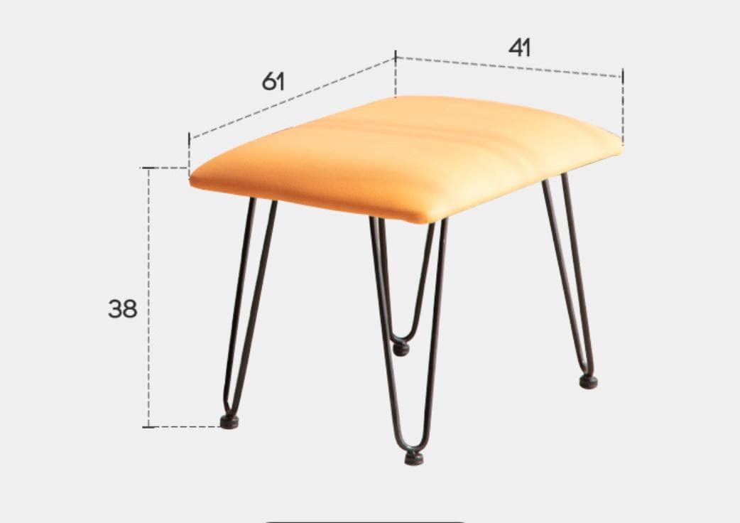 【日本未発売】ロッキングチェア ソファ・チェア オッドマン付き 北欧風