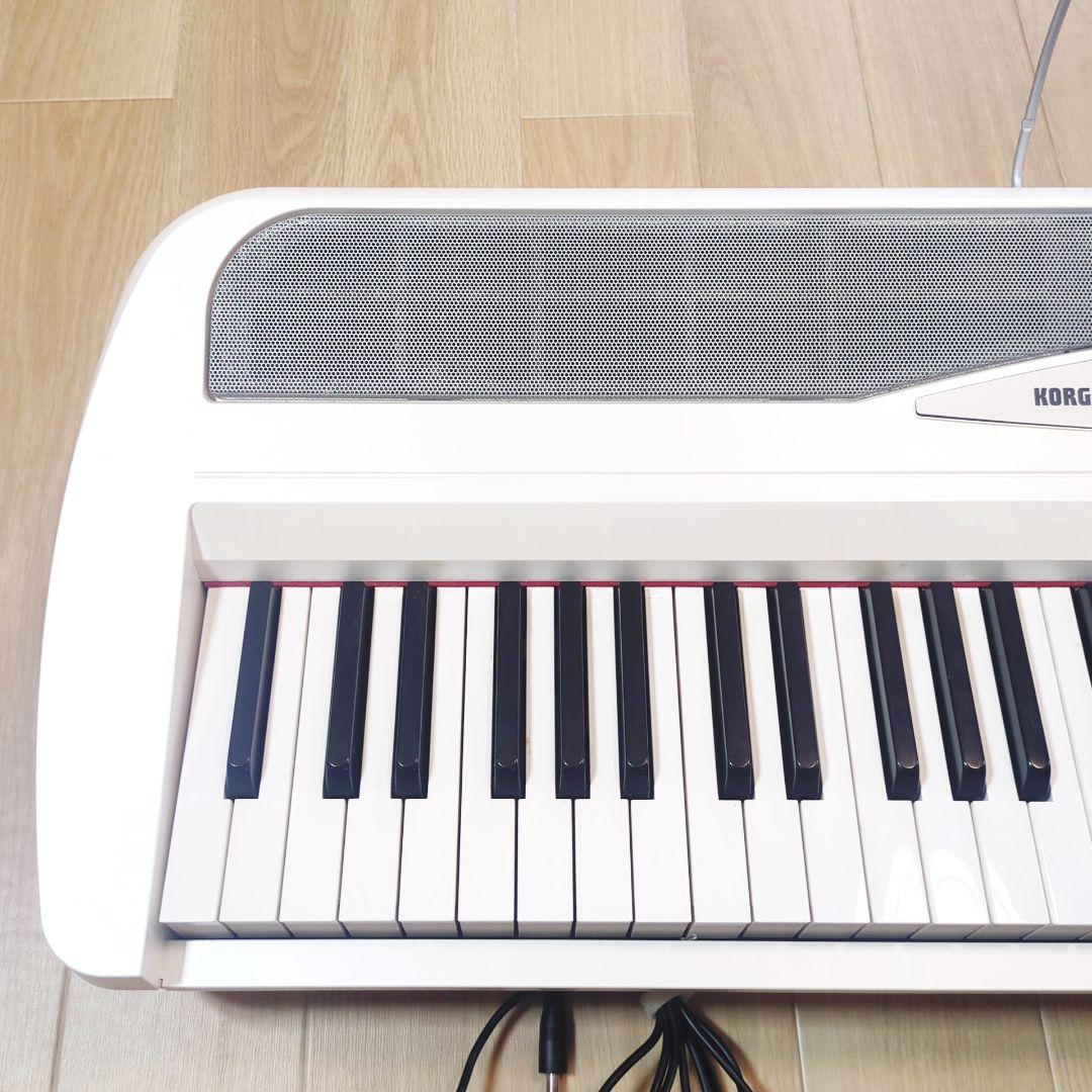 KORG SP-280-WH 電子ピアノ ホワイト 美品 88鍵盤 付属品多数