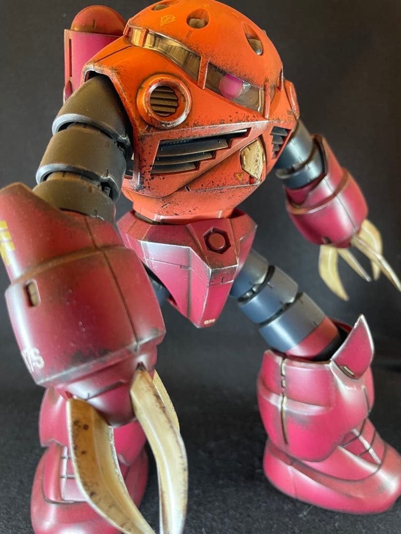 バンダイMG 1/100シャア専用ズゴックMSM-07S全塗装完成品