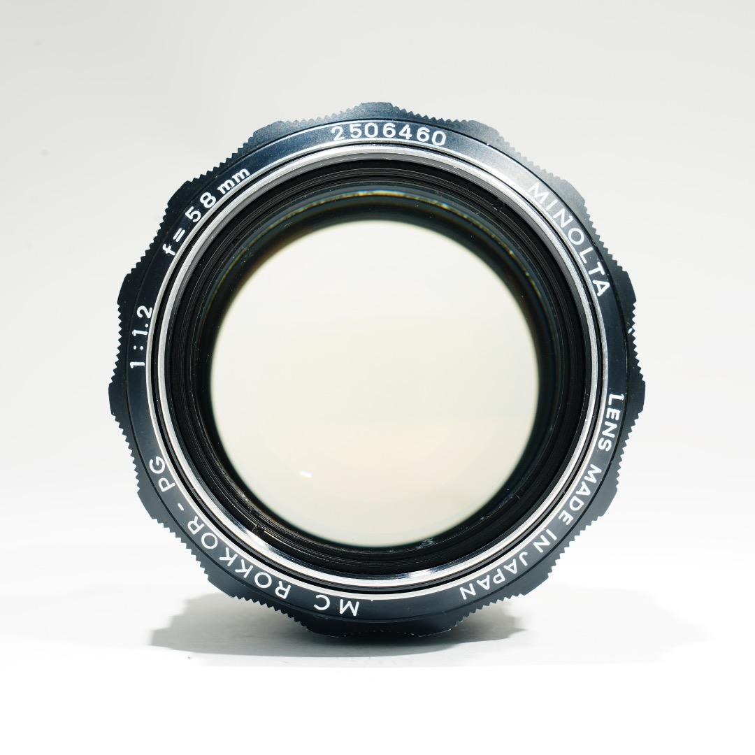 【鷹の目】ミノルタ MC-ROKKOR PG 58mm F1.2 前期 460