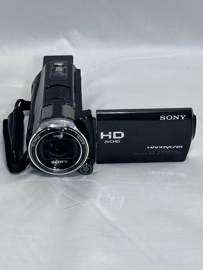 SONYデジタルHDビデオカメラレコーダーHDR-CX560Vブラック 充電器付