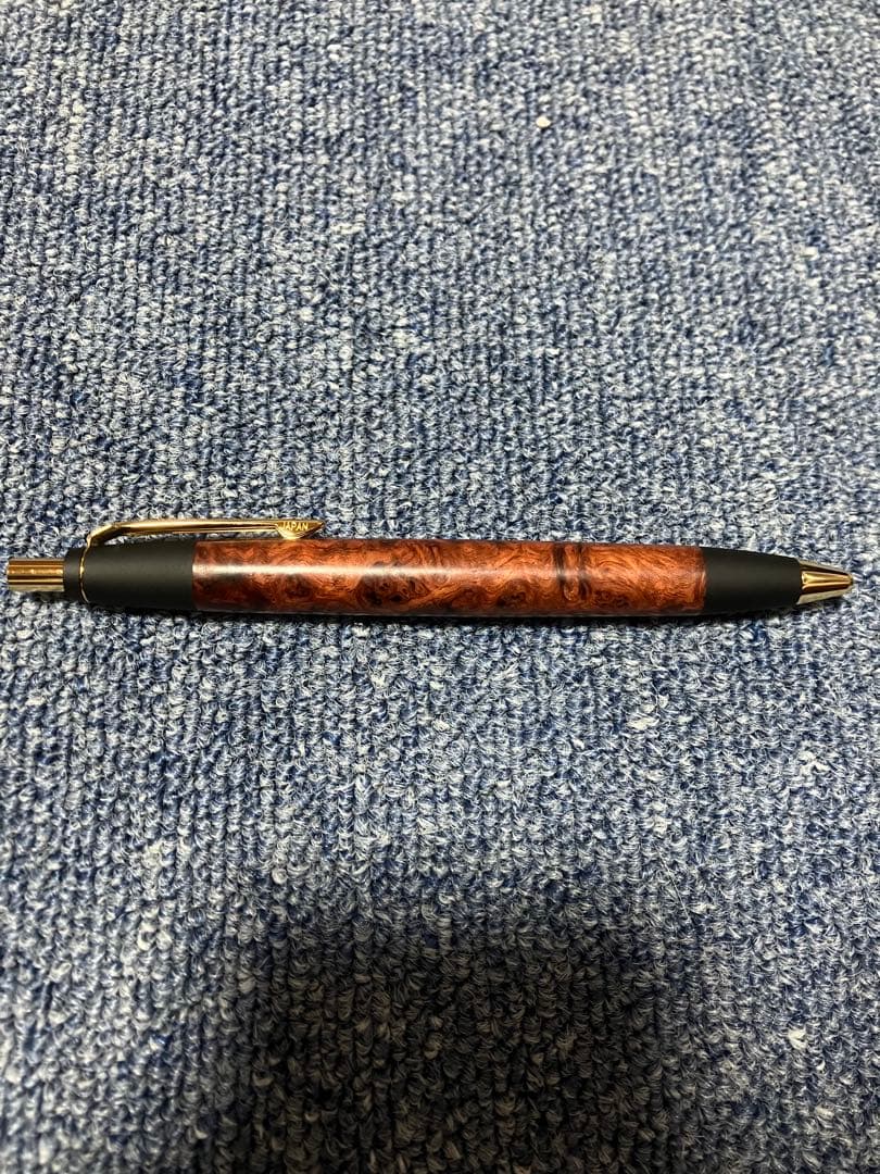 野原工芸　本店限定特上花梨瘤杢　スタンダードボールペン