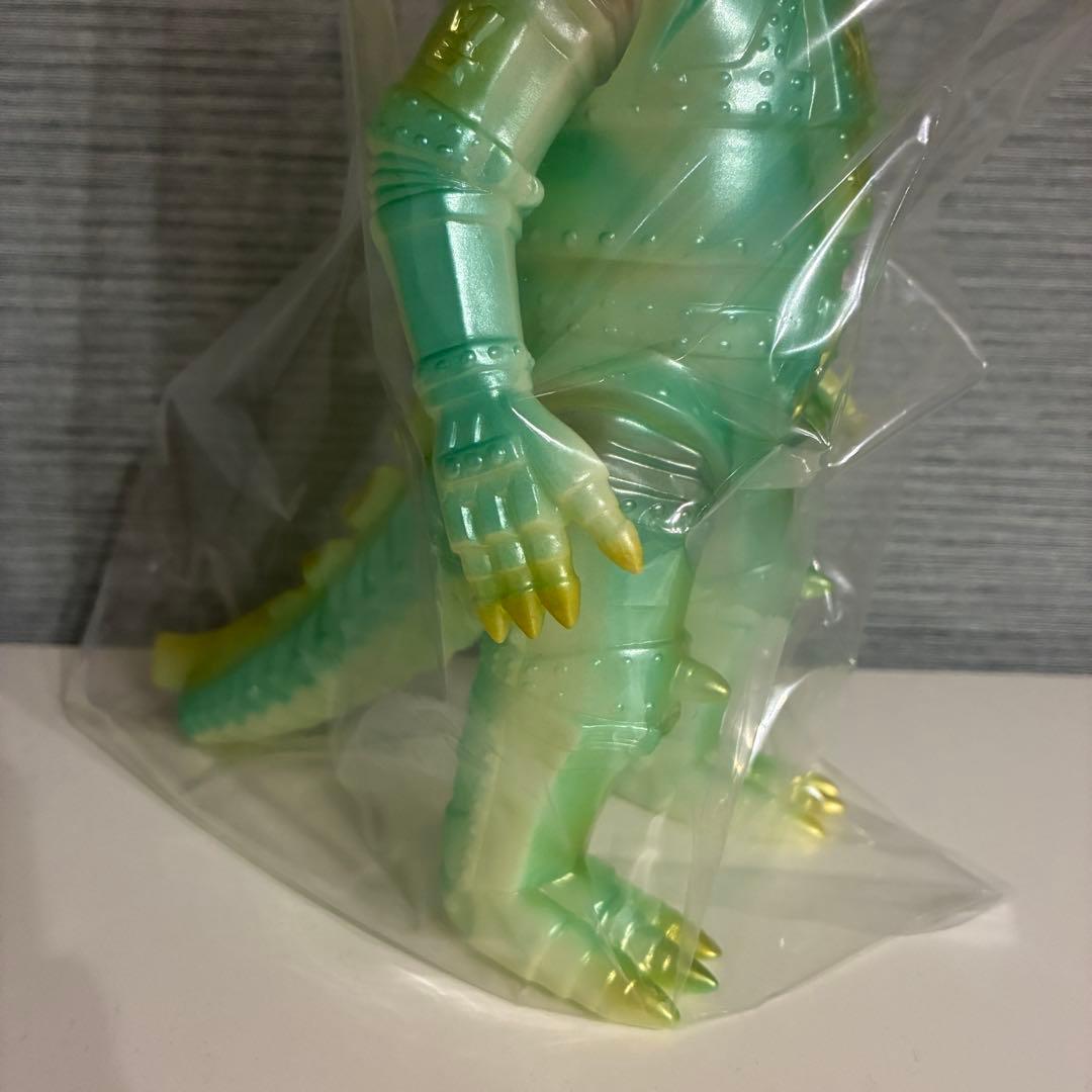 ブルマァク/ソフビ/メカゴジラ/蓄光グリーン/スタンダードサイズ