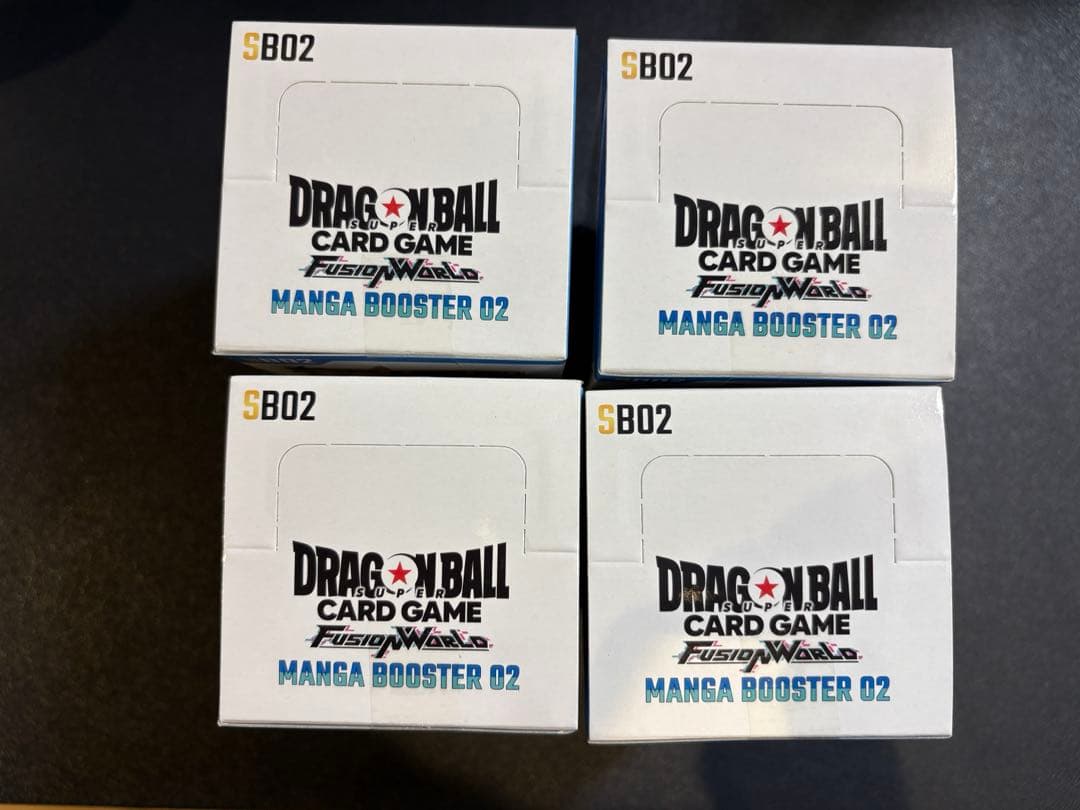 ドラゴンボール MANGA BOOSTER 02 4box