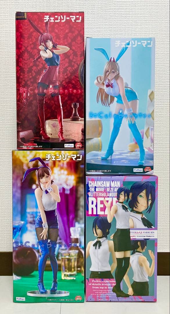【チェンソーマン ガールズフィギュア ４個セット】&&